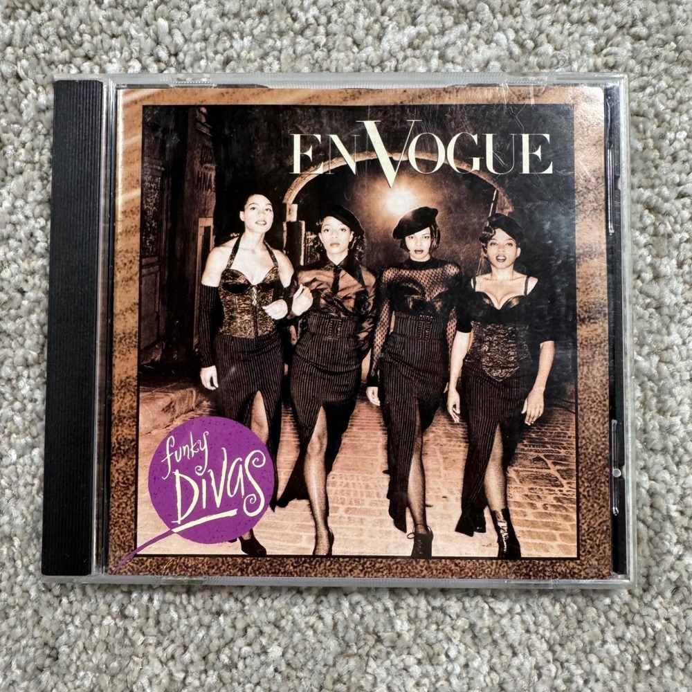 En Vogue Funky Divas CD 1992 R&B Soul 7 92121-2 EastWest Records